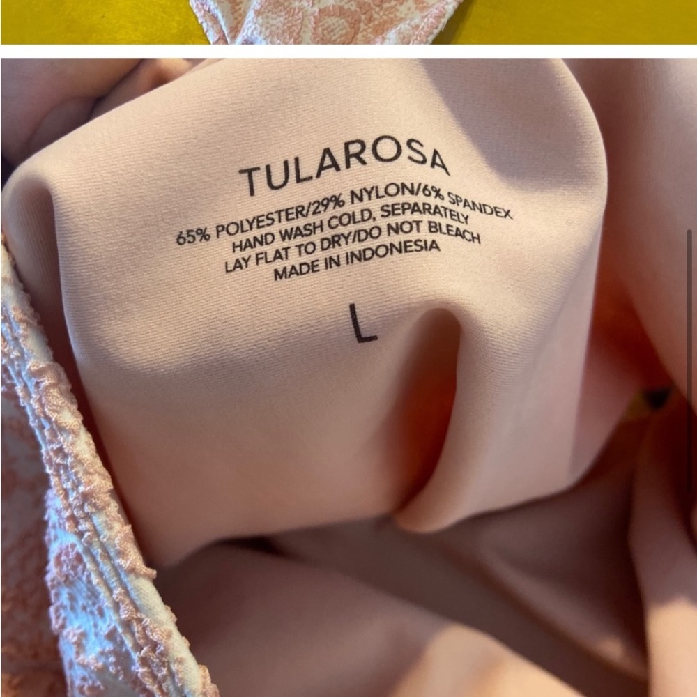 Tularosa Maryjane One Piece in Rosy Python SZ L - Picture 7 of 8
